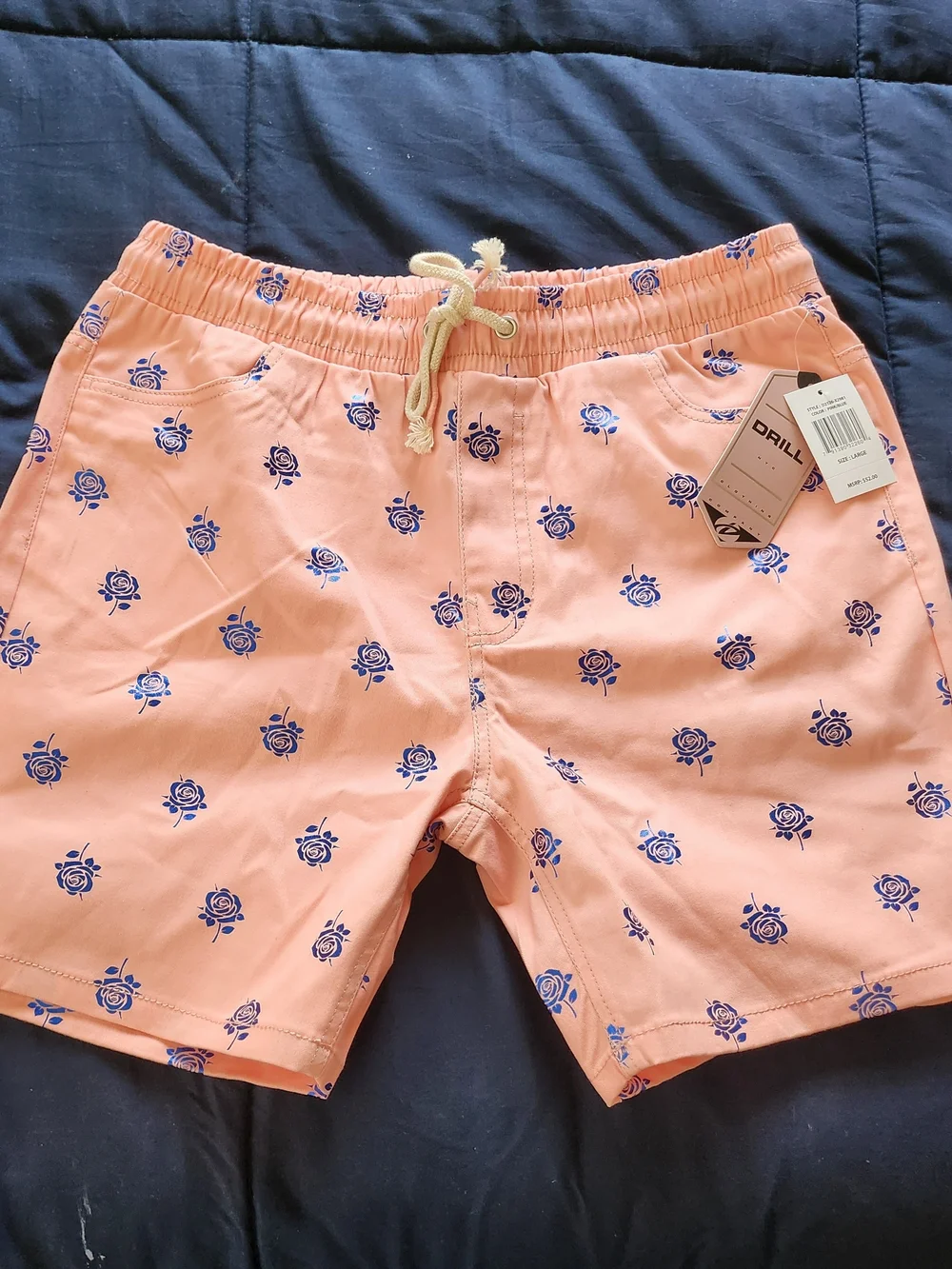 Brand New Drill Clothing Company NYC Floral Shorts - Size Large